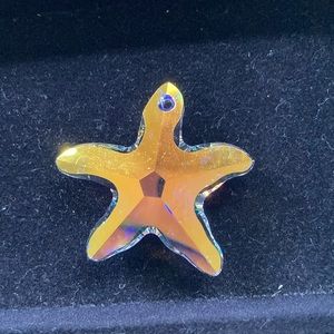 Beautiful Swarovski Starfish Bead for Jewelry Making.